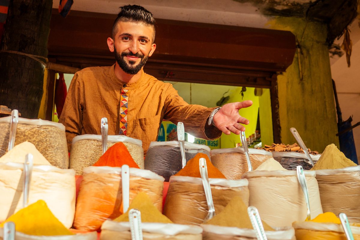 Istanbul Food & Market — spice merchant